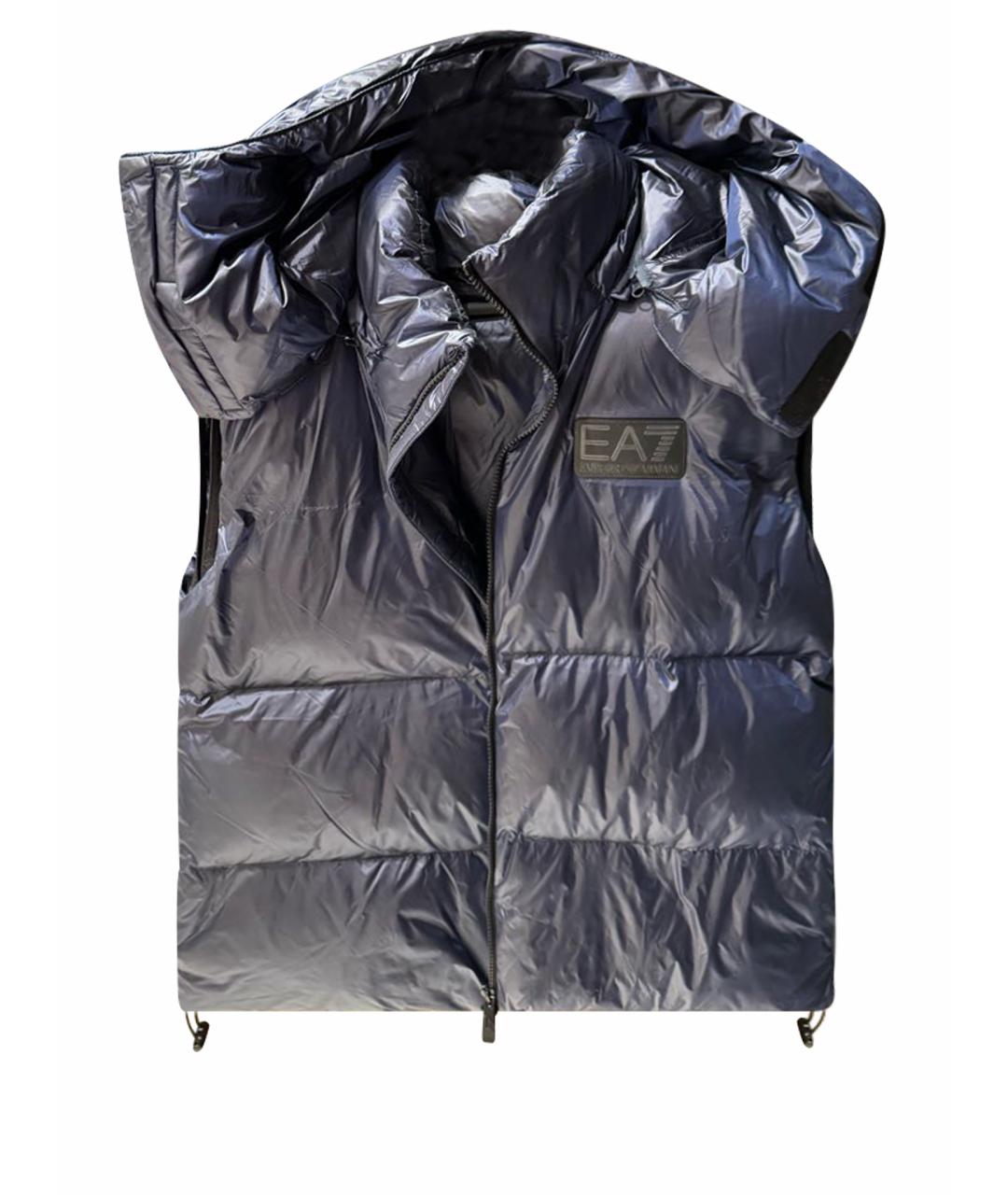 EMPORIO ARMANI Темно-синий жилет, фото 1