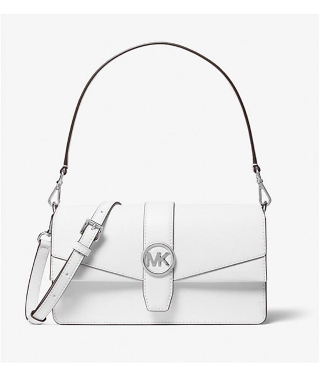 MICHAEL KORS Белая сумка через плечо, фото 4