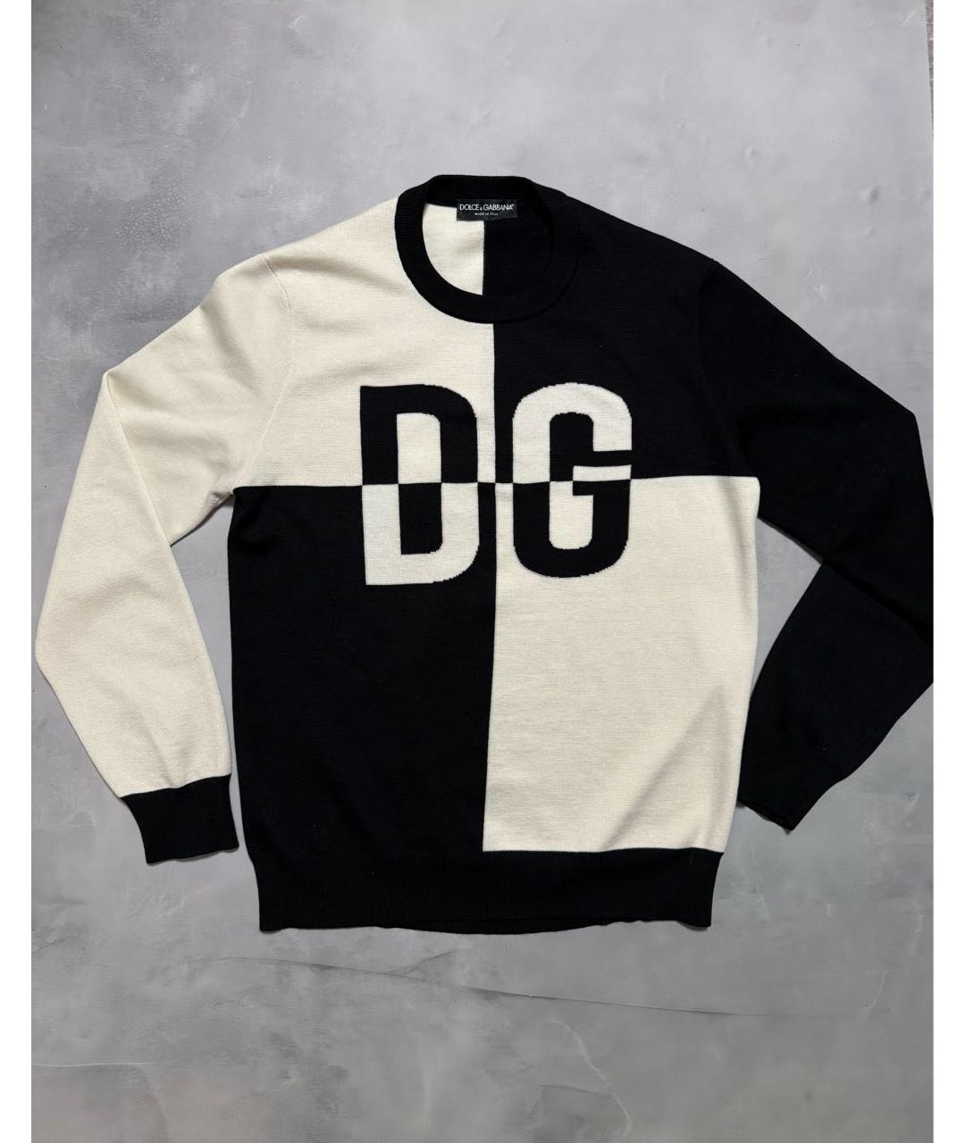 DOLCE&GABBANA Белая шерстяная водолазка, фото 9