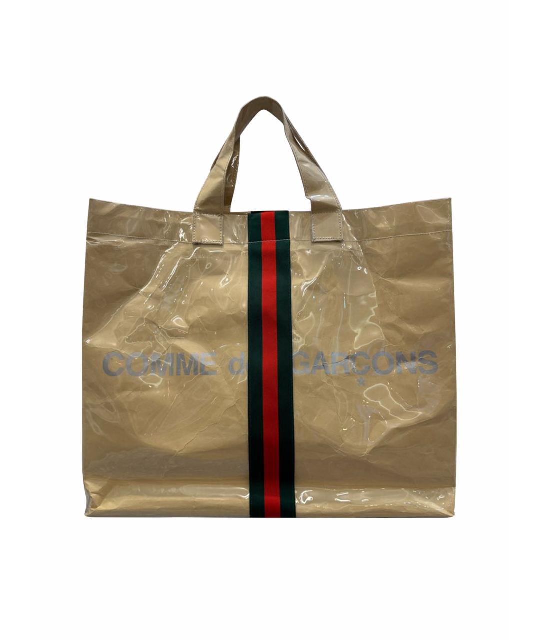 GUCCI Бежевая сумка тоут, фото 1