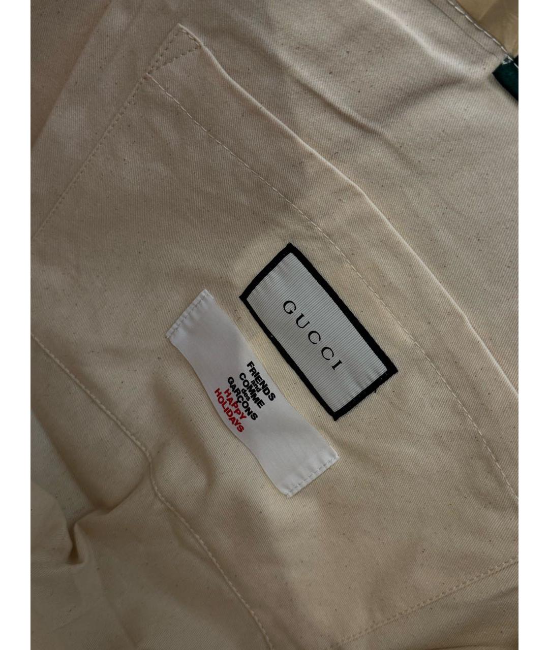GUCCI Бежевая сумка тоут, фото 2