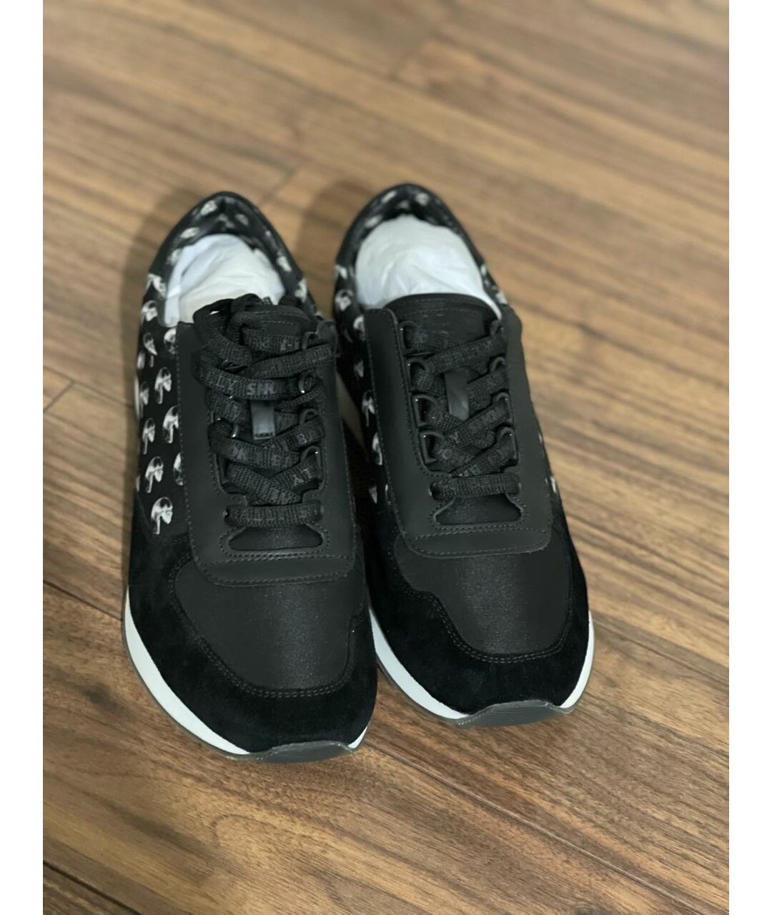 BALLY Черные замшевые низкие кроссовки / кеды, фото 2