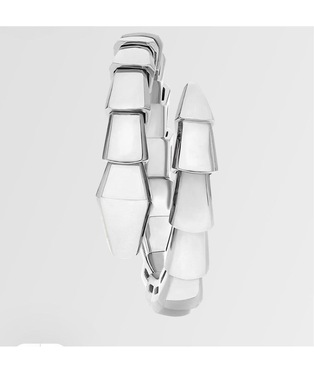 BVLGARI Серебряное кольцо из белого золота, фото 2