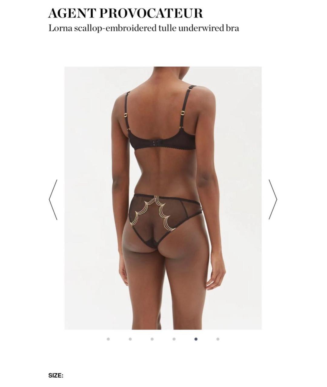 AGENT PROVOCATEUR Черный комплекты, фото 6
