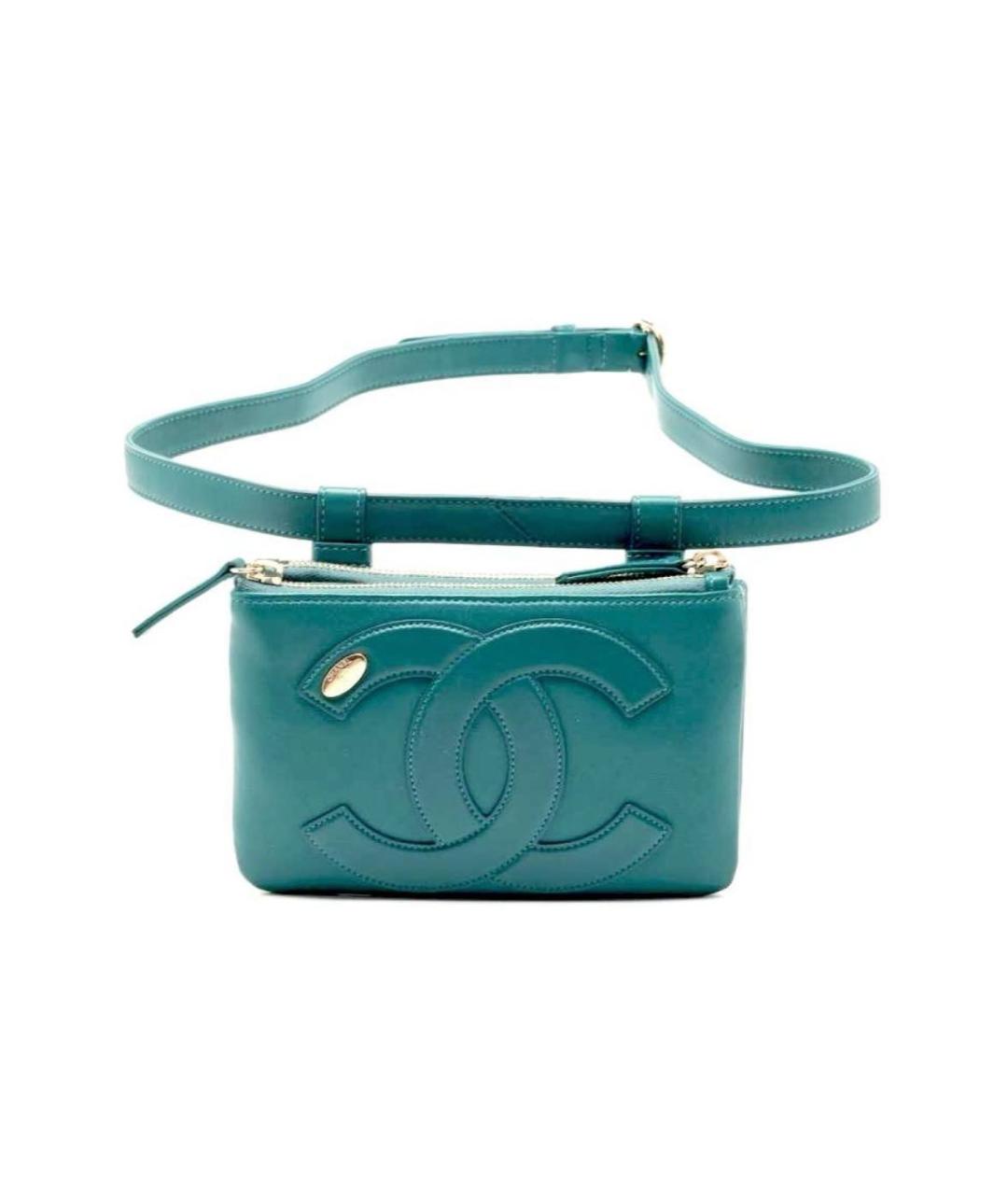 CHANEL Кожаная поясная сумка, фото 1