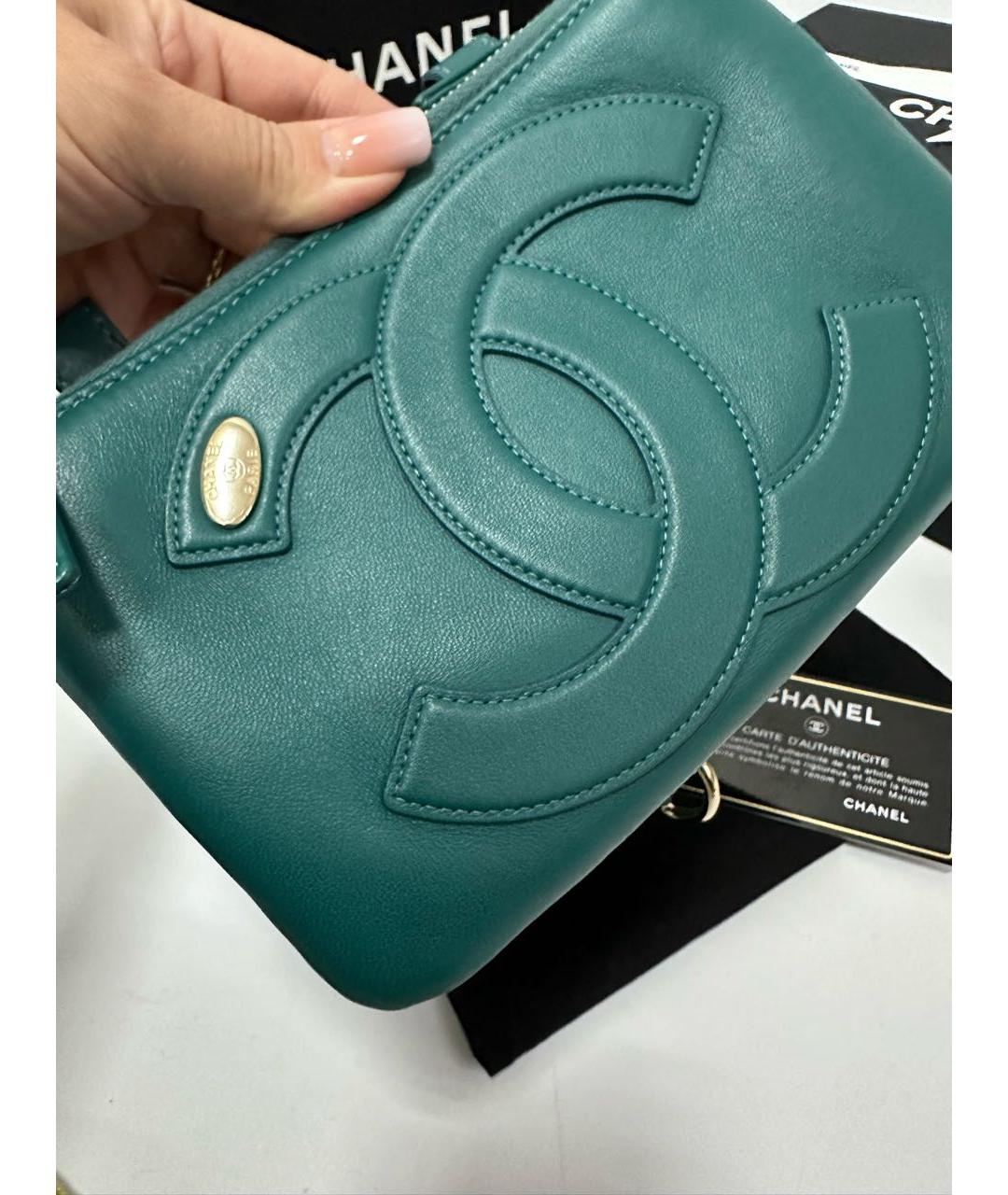 CHANEL Кожаная поясная сумка, фото 7