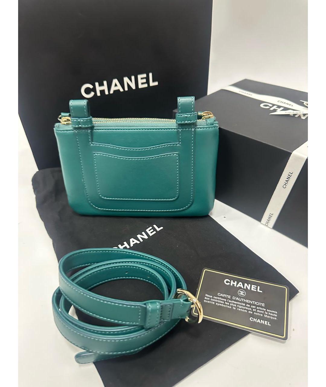 CHANEL Кожаная поясная сумка, фото 3