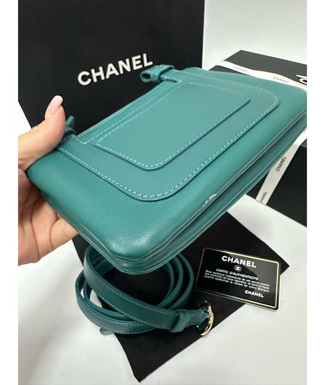 CHANEL Кожаная поясная сумка, фото 8