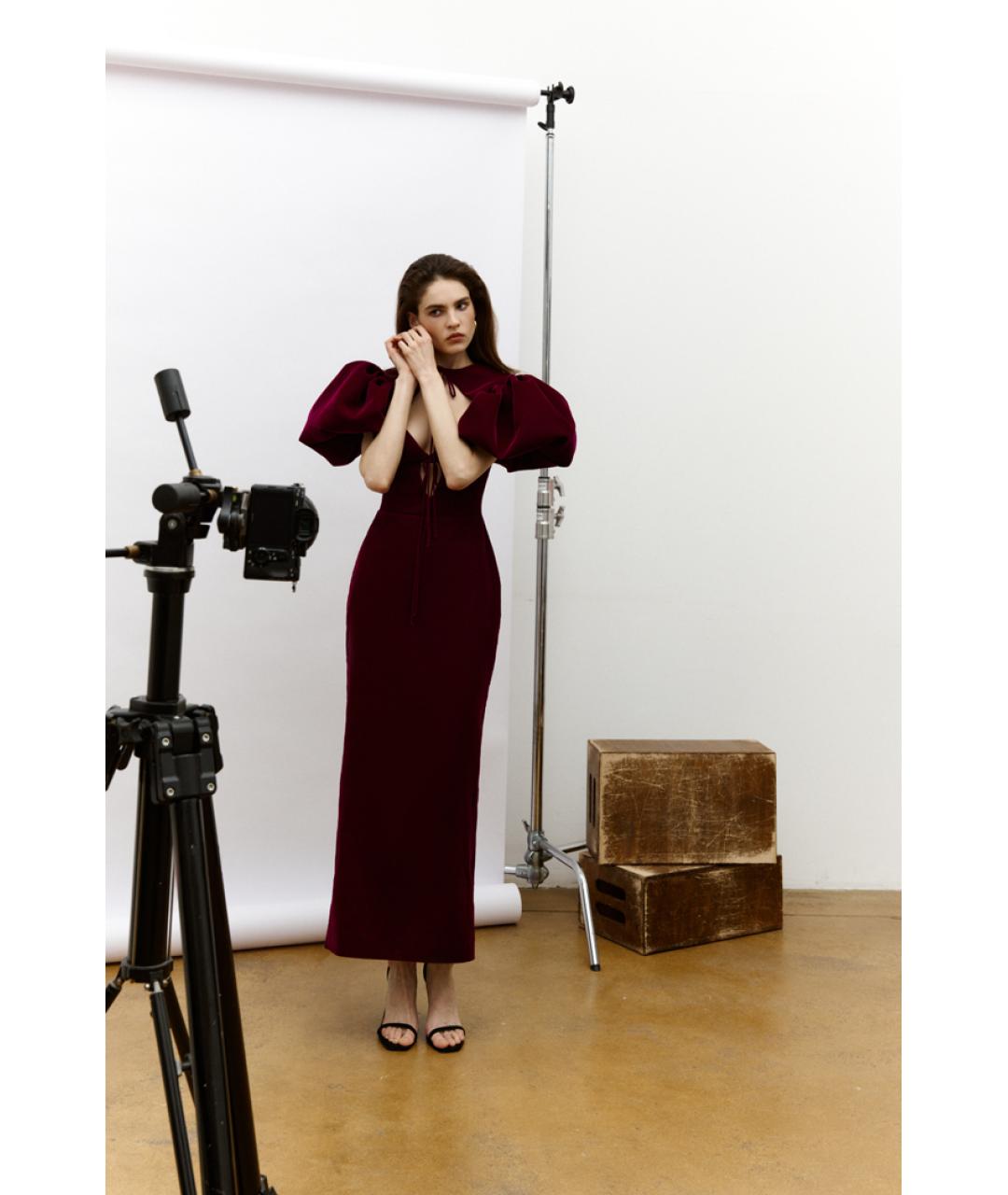 RASARIO Черное бархатное вечернее платье, фото 4