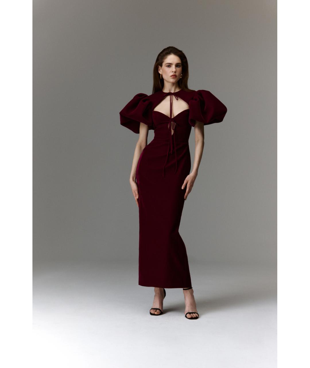 RASARIO Черное бархатное вечернее платье, фото 3