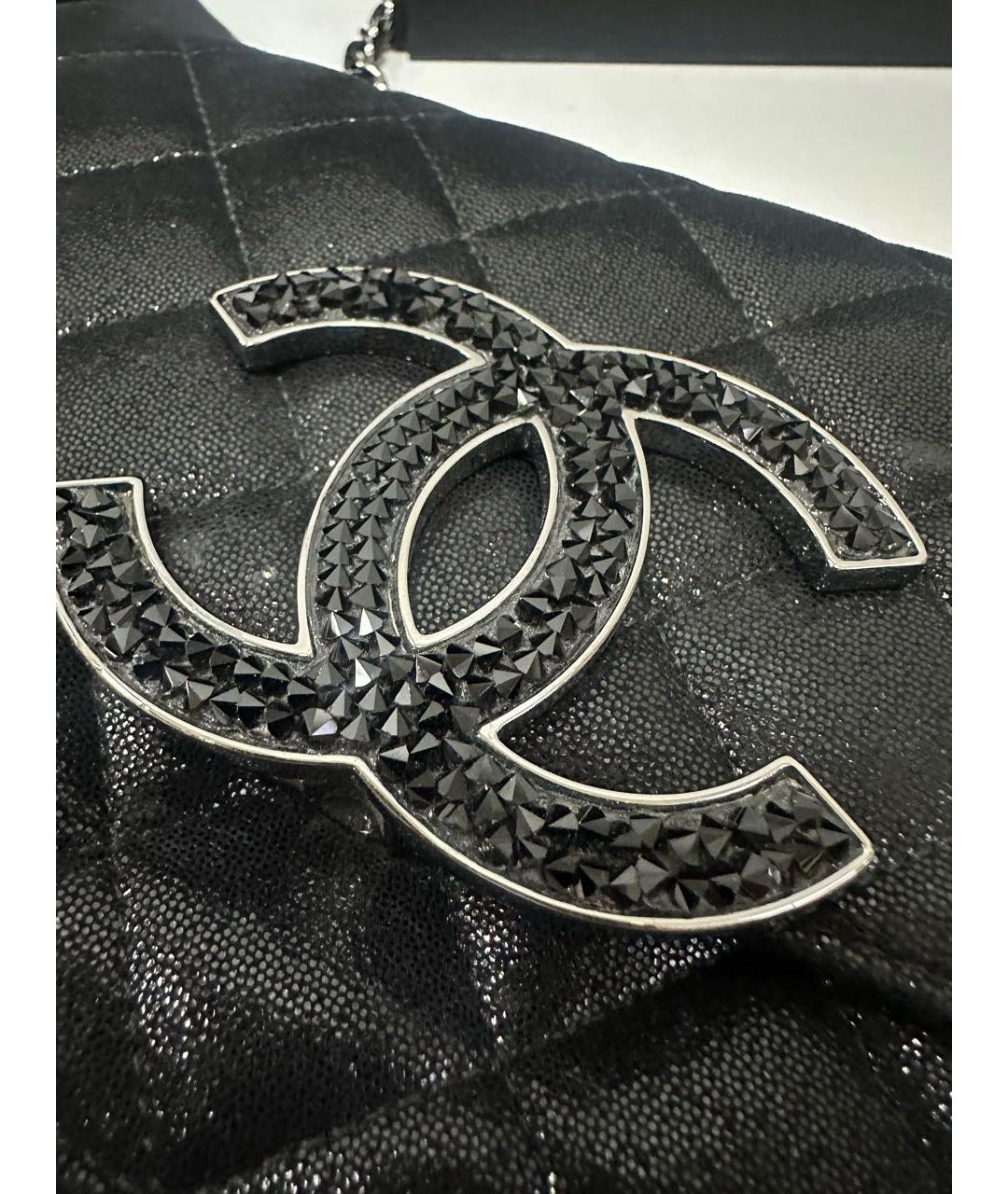 CHANEL Черная сумка через плечо, фото 6