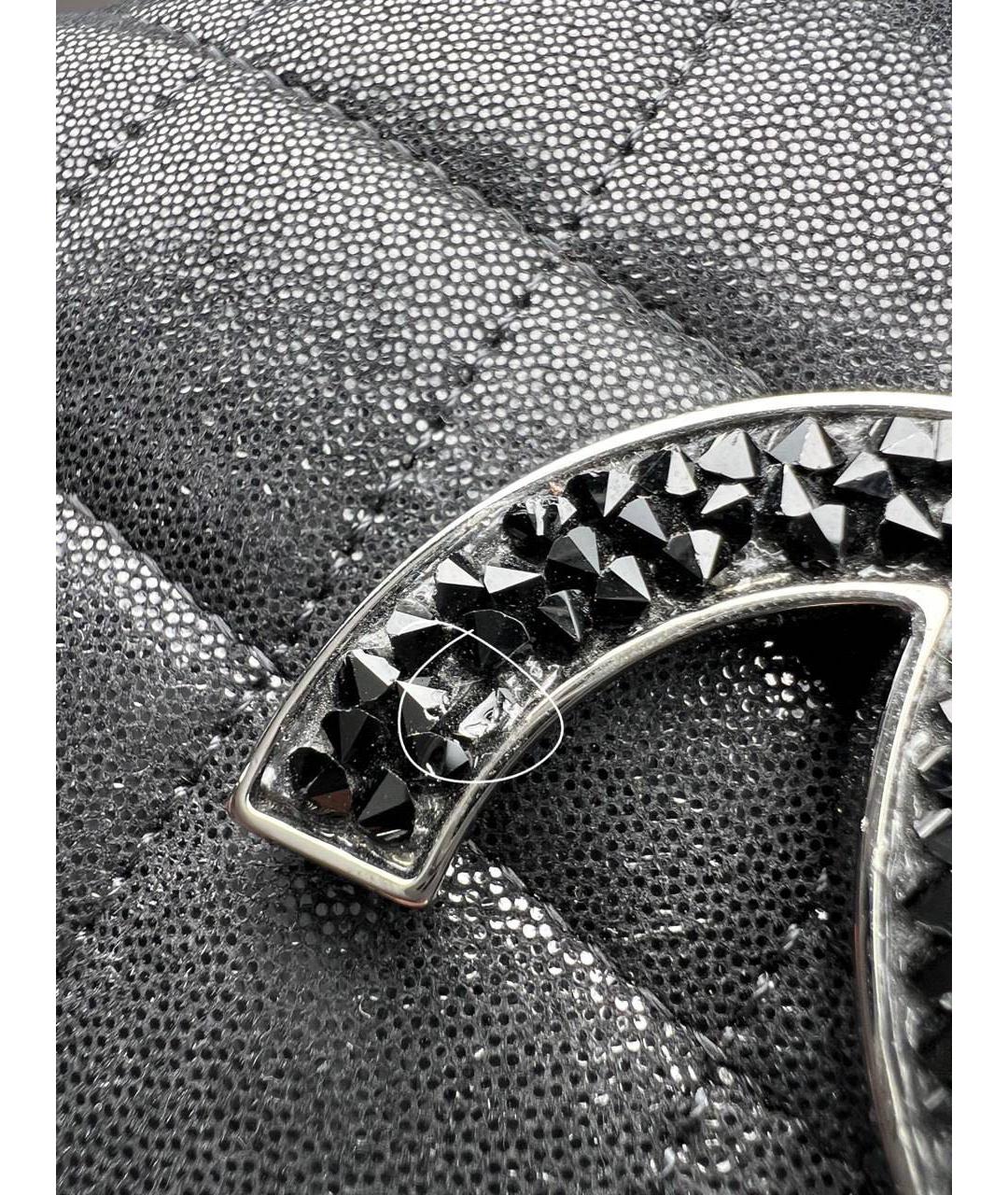 CHANEL Черная сумка через плечо, фото 7