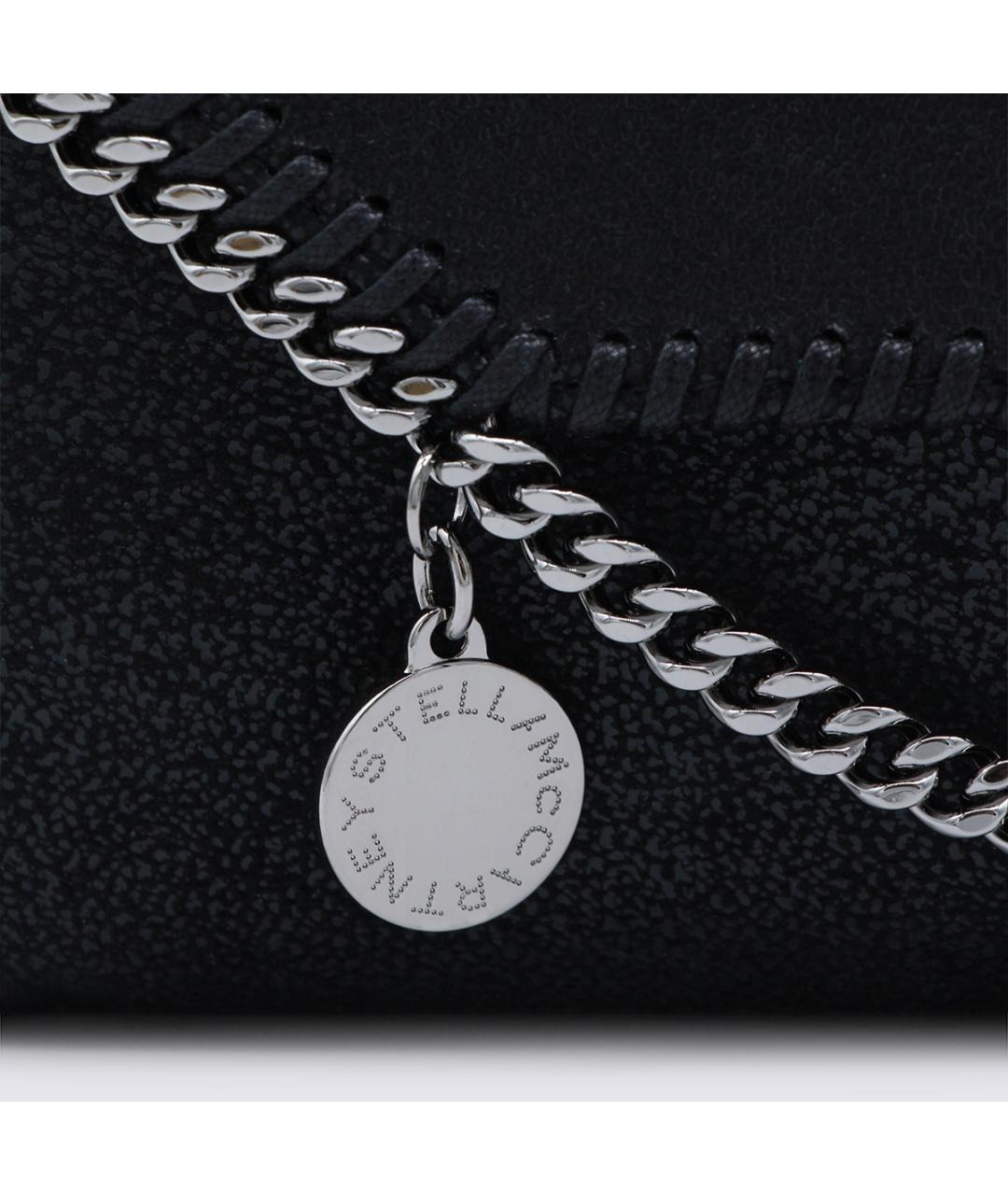 STELLA MCCARTNEY Черная синтетическая сумка через плечо, фото 4