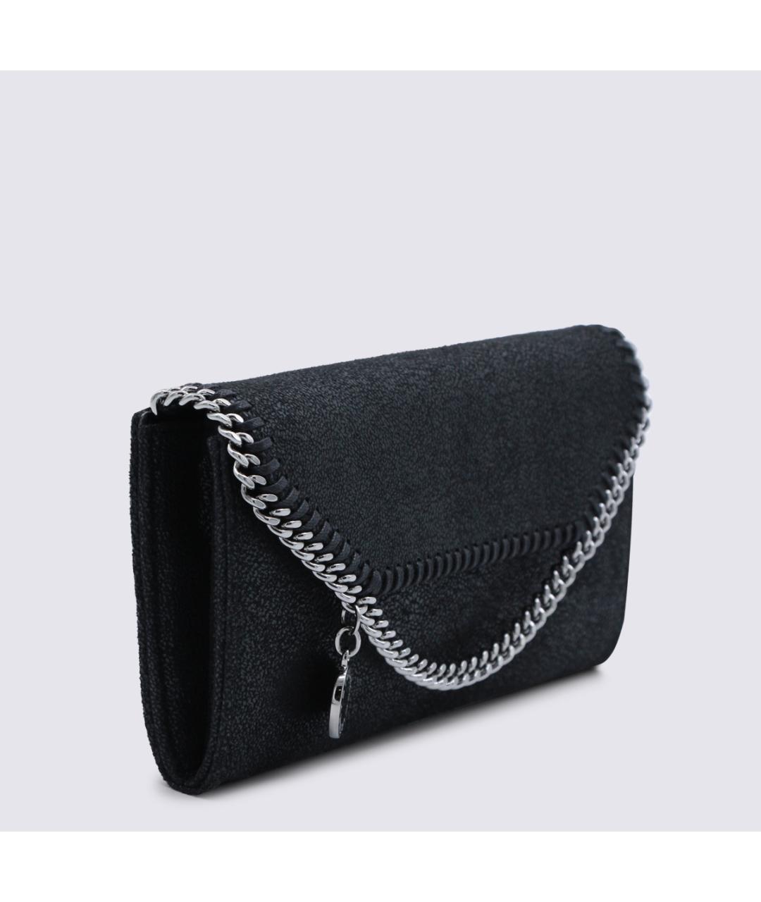 STELLA MCCARTNEY Черная синтетическая сумка через плечо, фото 2