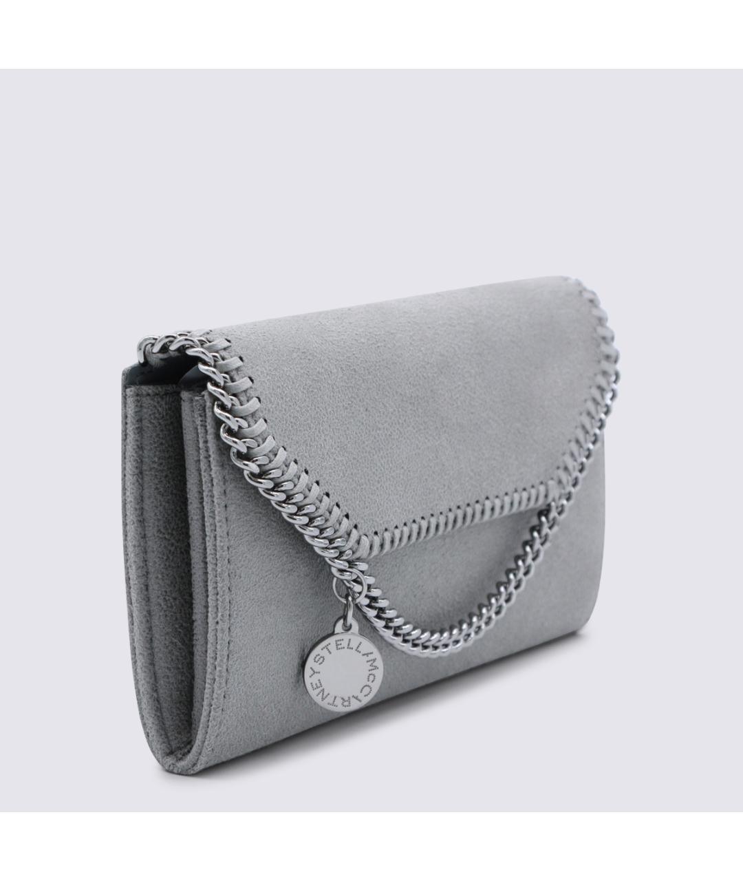 STELLA MCCARTNEY Серая синтетическая сумка через плечо, фото 2