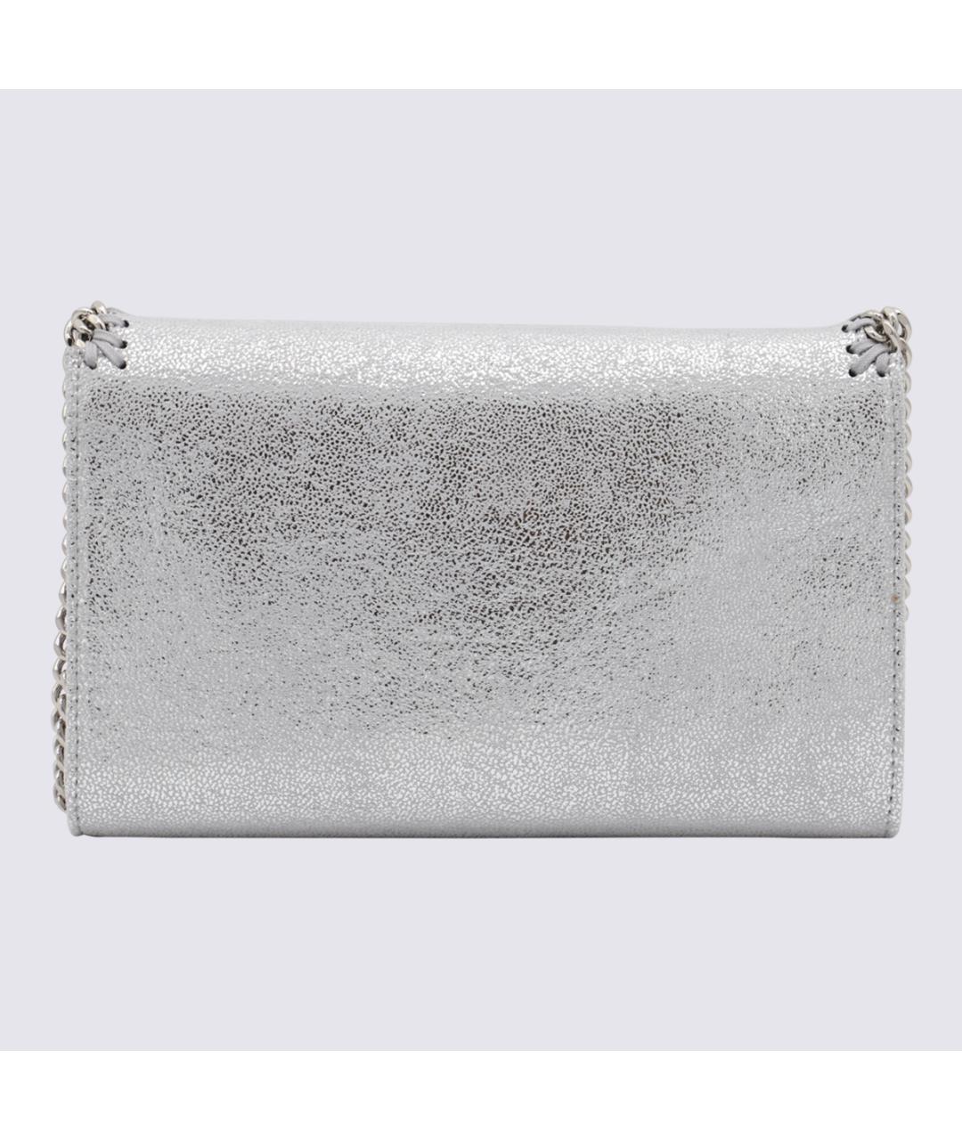 STELLA MCCARTNEY Серебряная синтетическая сумка через плечо, фото 2