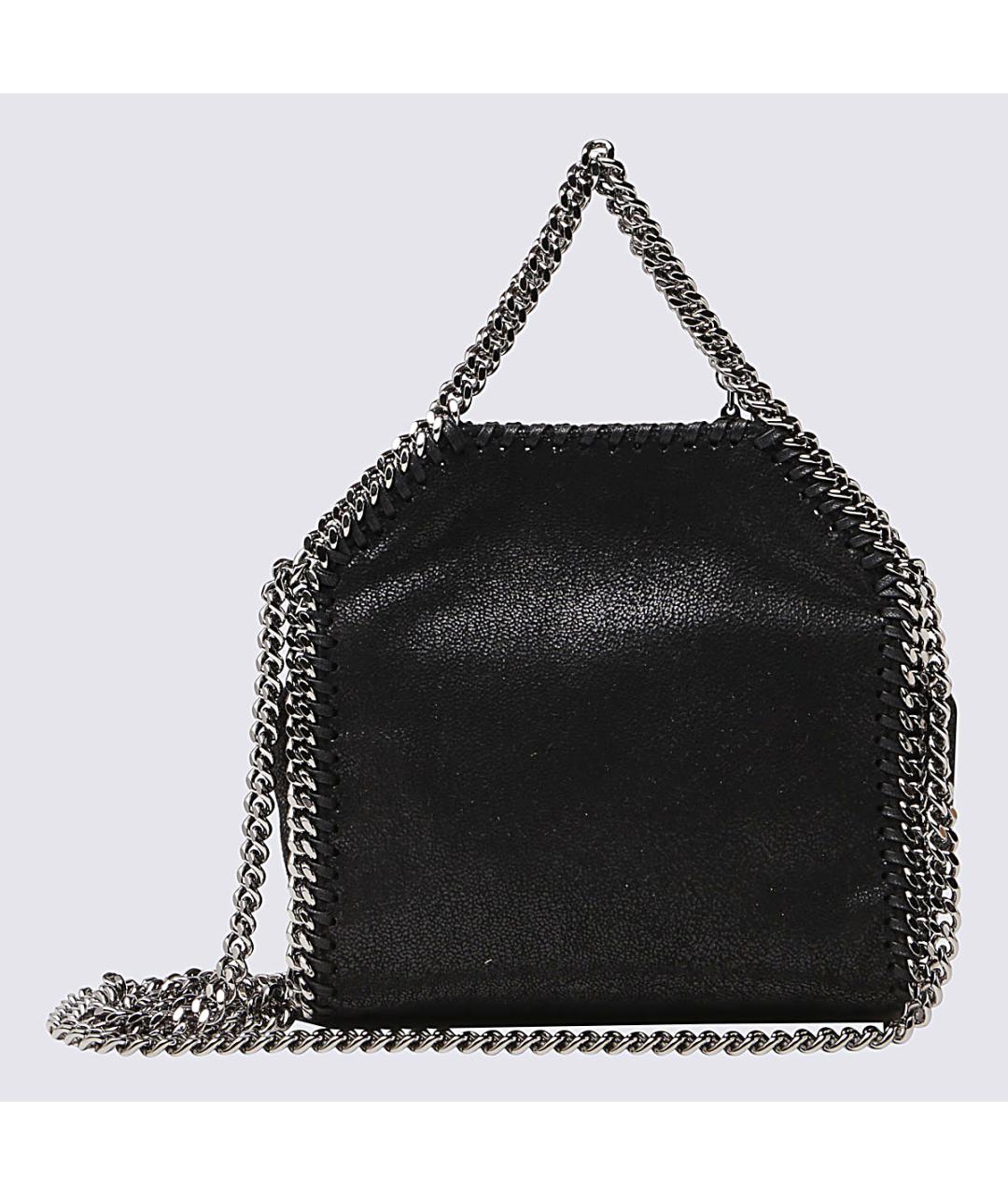 STELLA MCCARTNEY Черная сумка тоут из искусственной кожи, фото 2