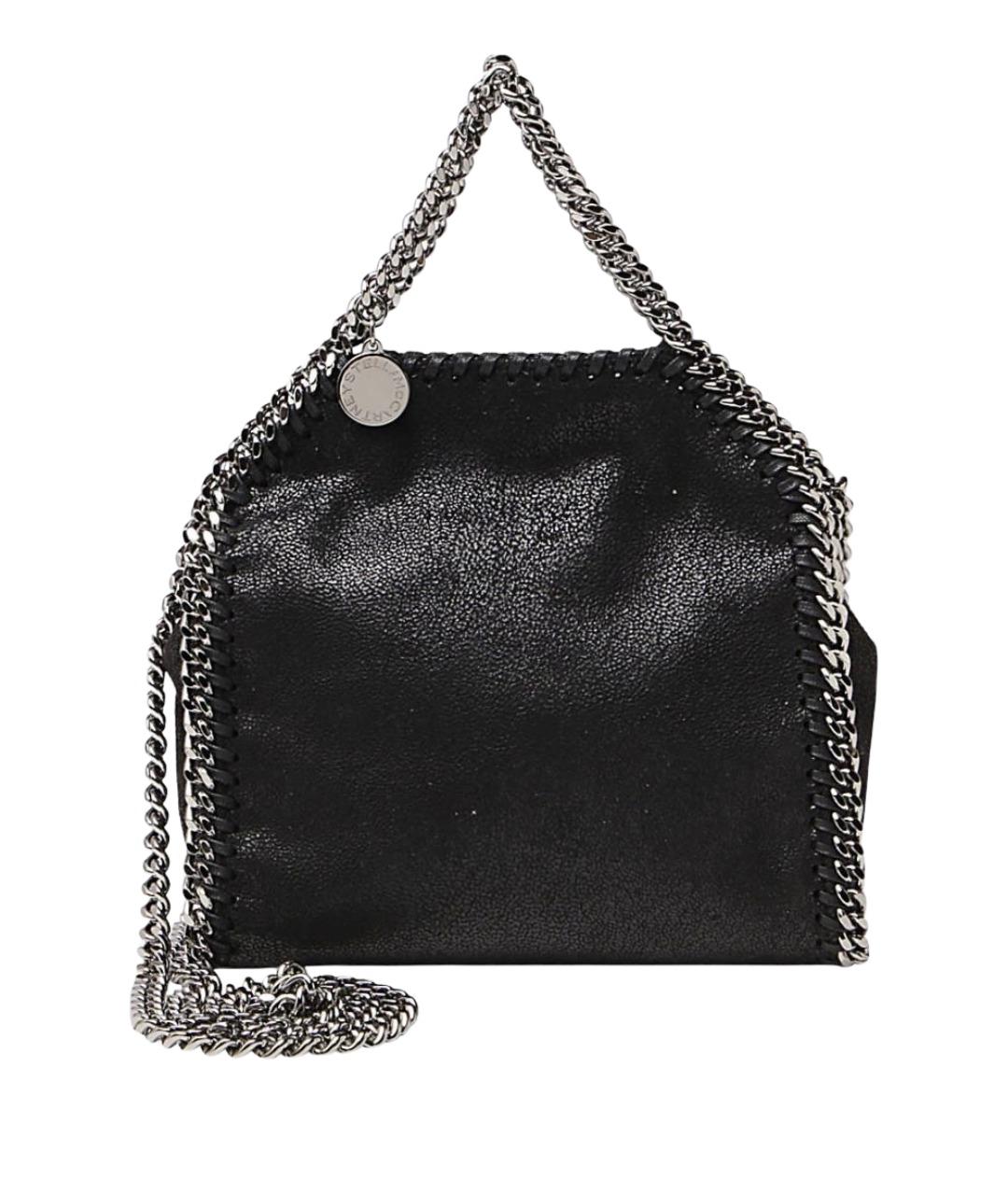 STELLA MCCARTNEY Черная сумка тоут из искусственной кожи, фото 1