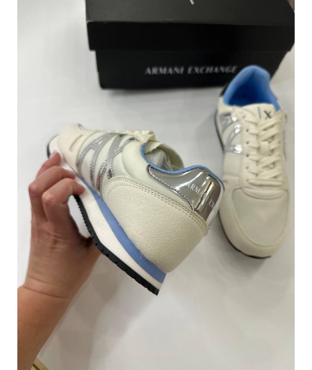 ARMANI EXCHANGE Белые кроссовки, фото 8