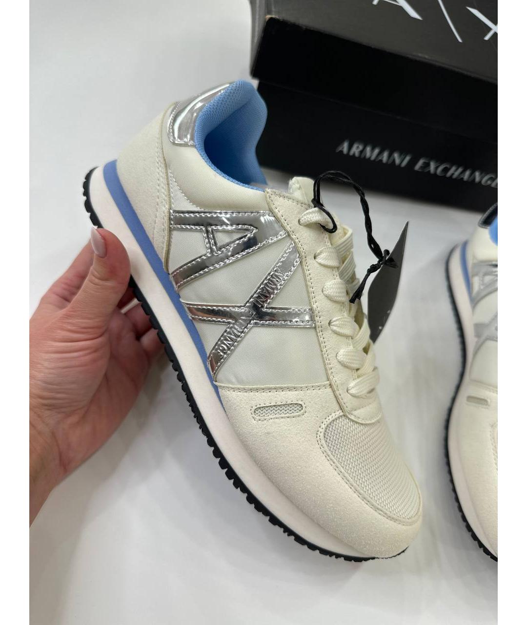 ARMANI EXCHANGE Белые кроссовки, фото 7