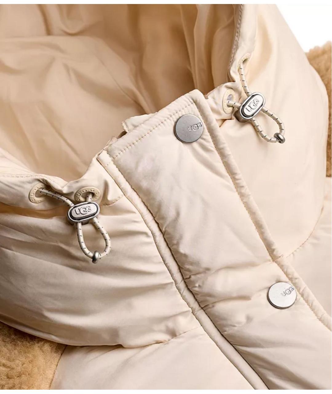 UGG AUSTRALIA Бежевая куртка, фото 3