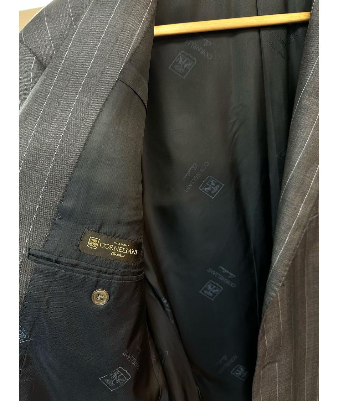 CORNELIANI Темно-синий классический костюм, фото 7
