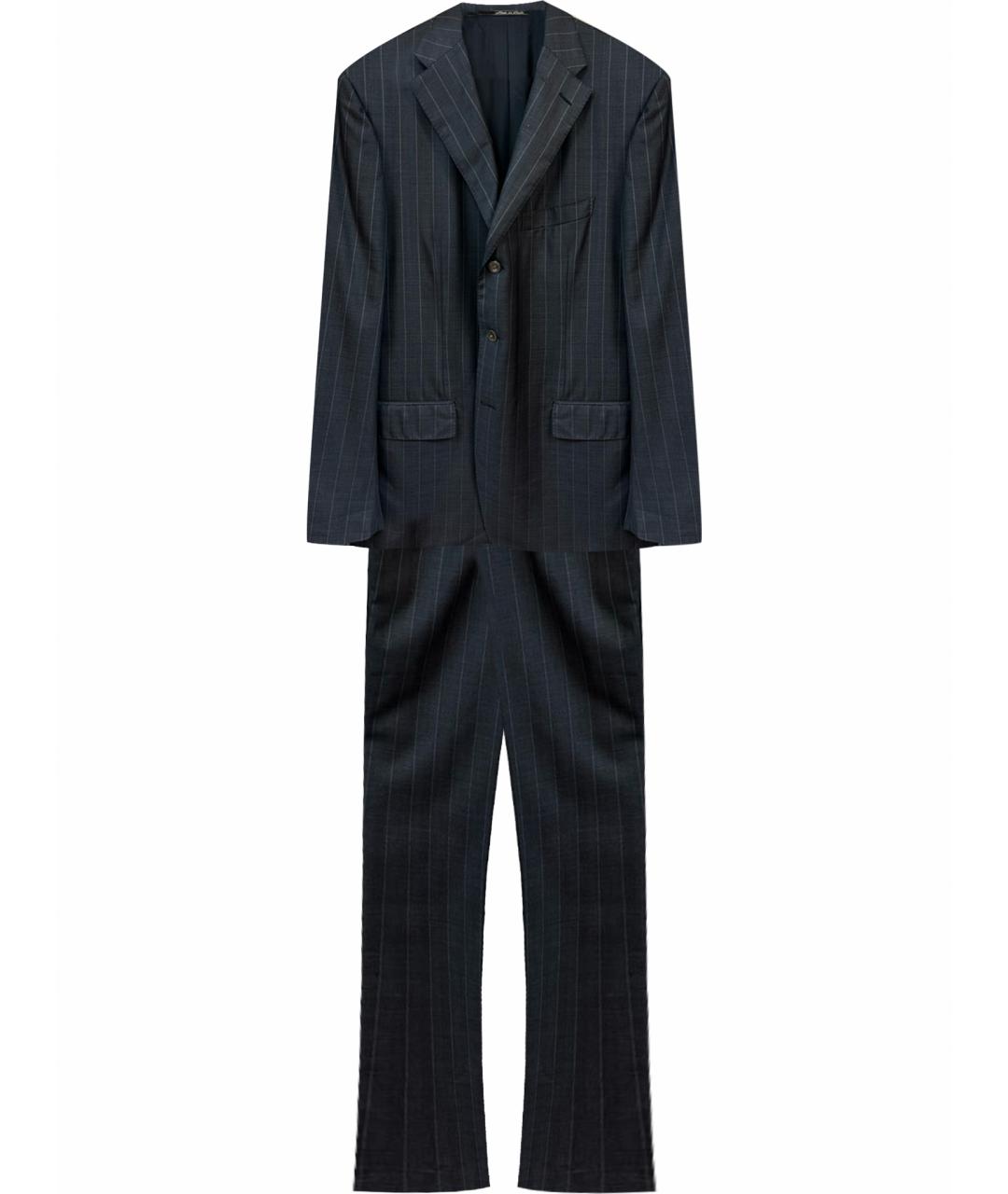 CORNELIANI Темно-синий классический костюм, фото 1