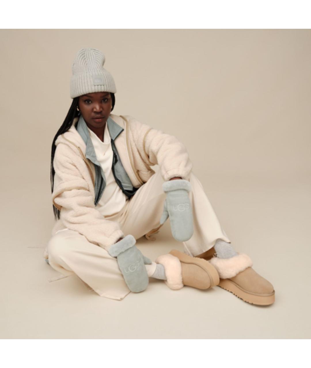 UGG AUSTRALIA Коричневая парка, фото 6