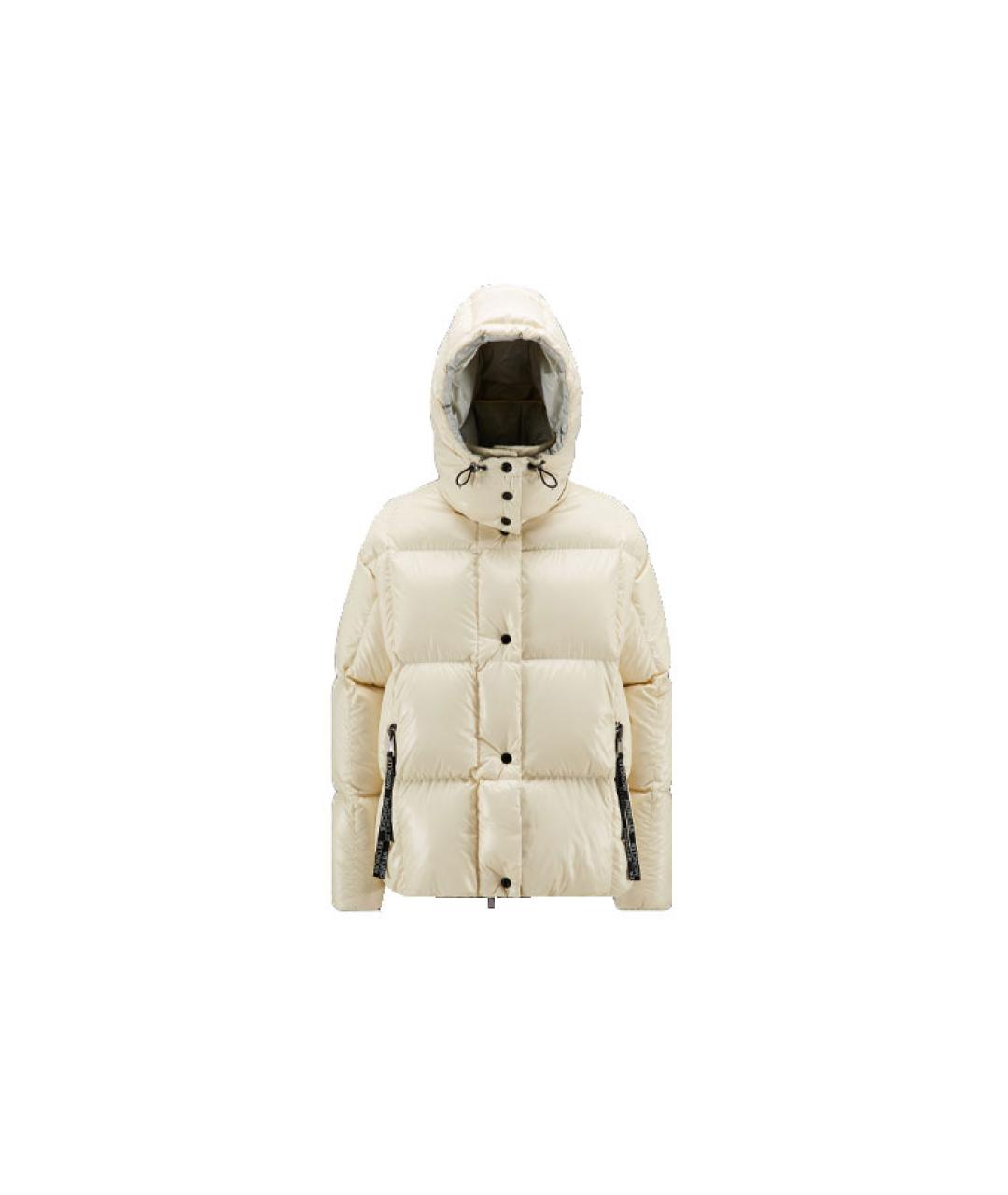 MONCLER Бежевый пуховик, фото 5
