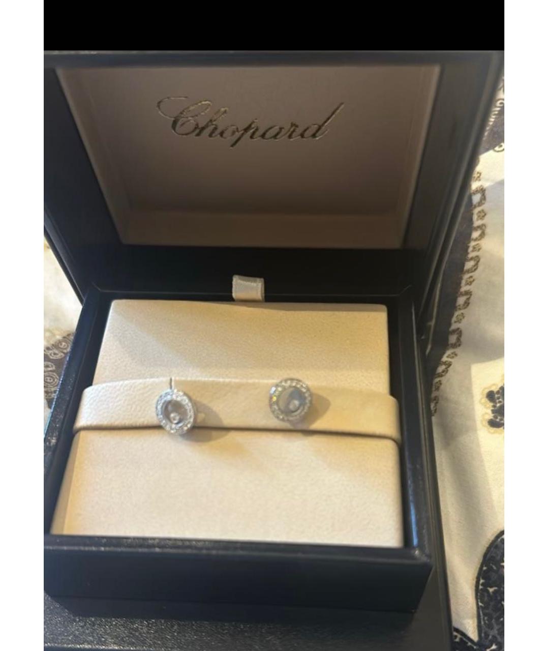 CHOPARD Серьги из белого золота, фото 5