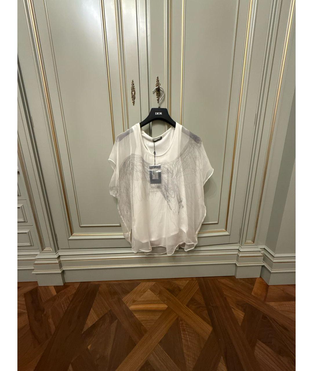 ALEXANDER MCQUEEN Шелковая майка, фото 5