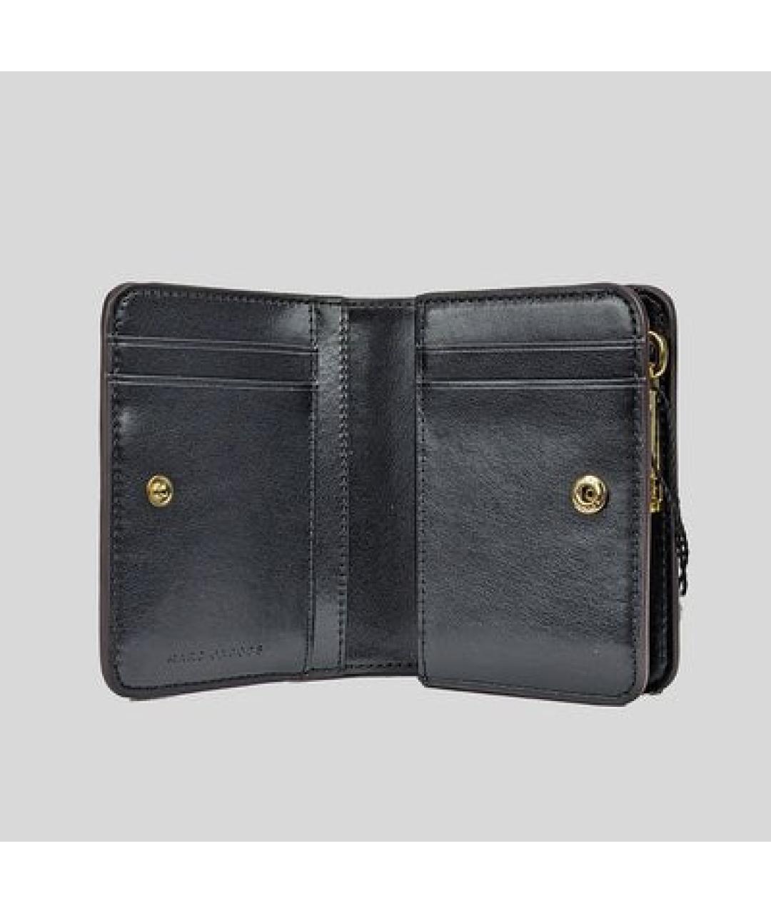 MARC JACOBS Бордовый кожаный кошелек, фото 2