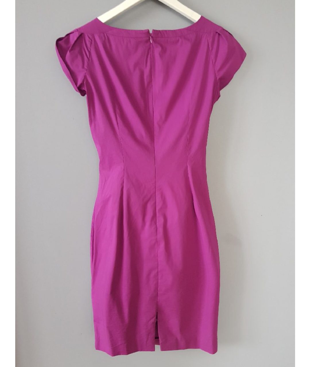 BOGNER Фиолетовое хлопковое повседневное платье, фото 2