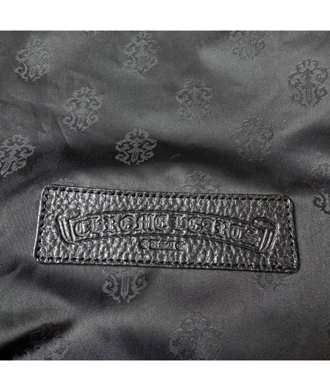 CHROME HEARTS Розовая кожаная сумка на плечо, фото 8