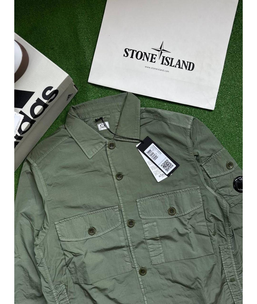 CP COMPANY Зеленая полиамидовая куртка, фото 5