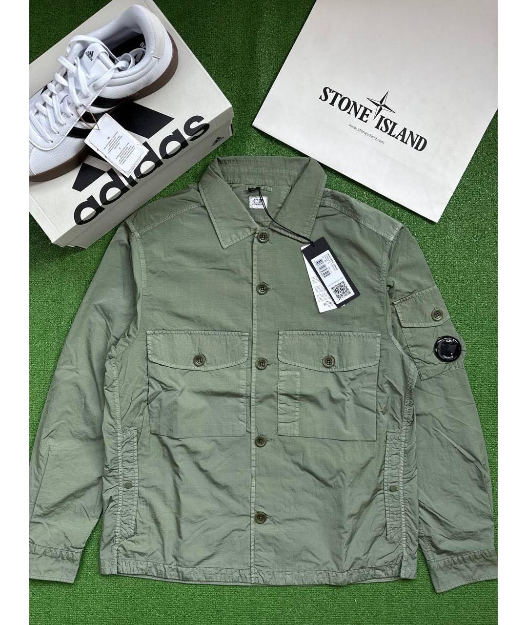 CP COMPANY Зеленая полиамидовая куртка, фото 7