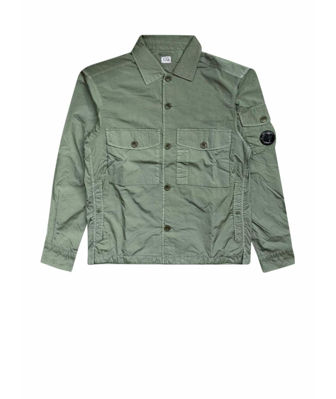 CP COMPANY Зеленая полиамидовая куртка, фото 1