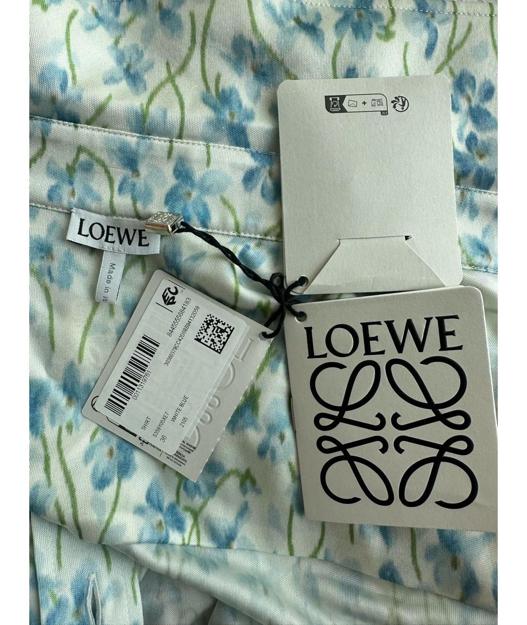 LOEWE Мульти вискозная блузы, фото 3