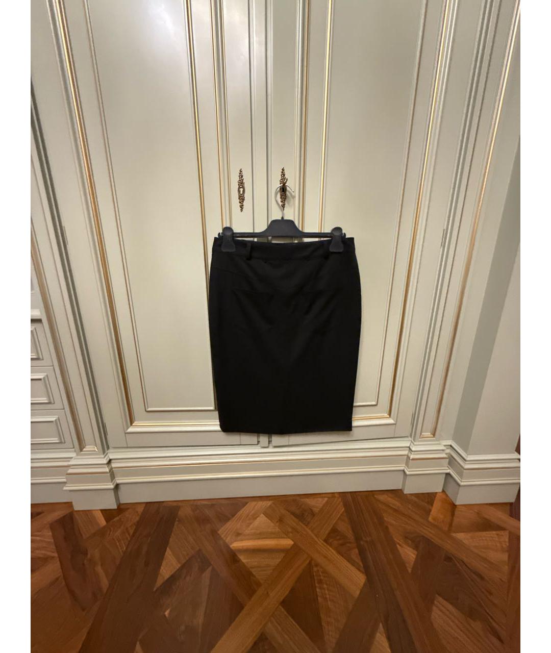 CHRISTIAN DIOR Черная юбка мини, фото 2