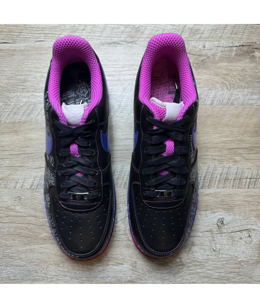 NIKE Мульти кожаные низкие кроссовки / кеды, фото 6