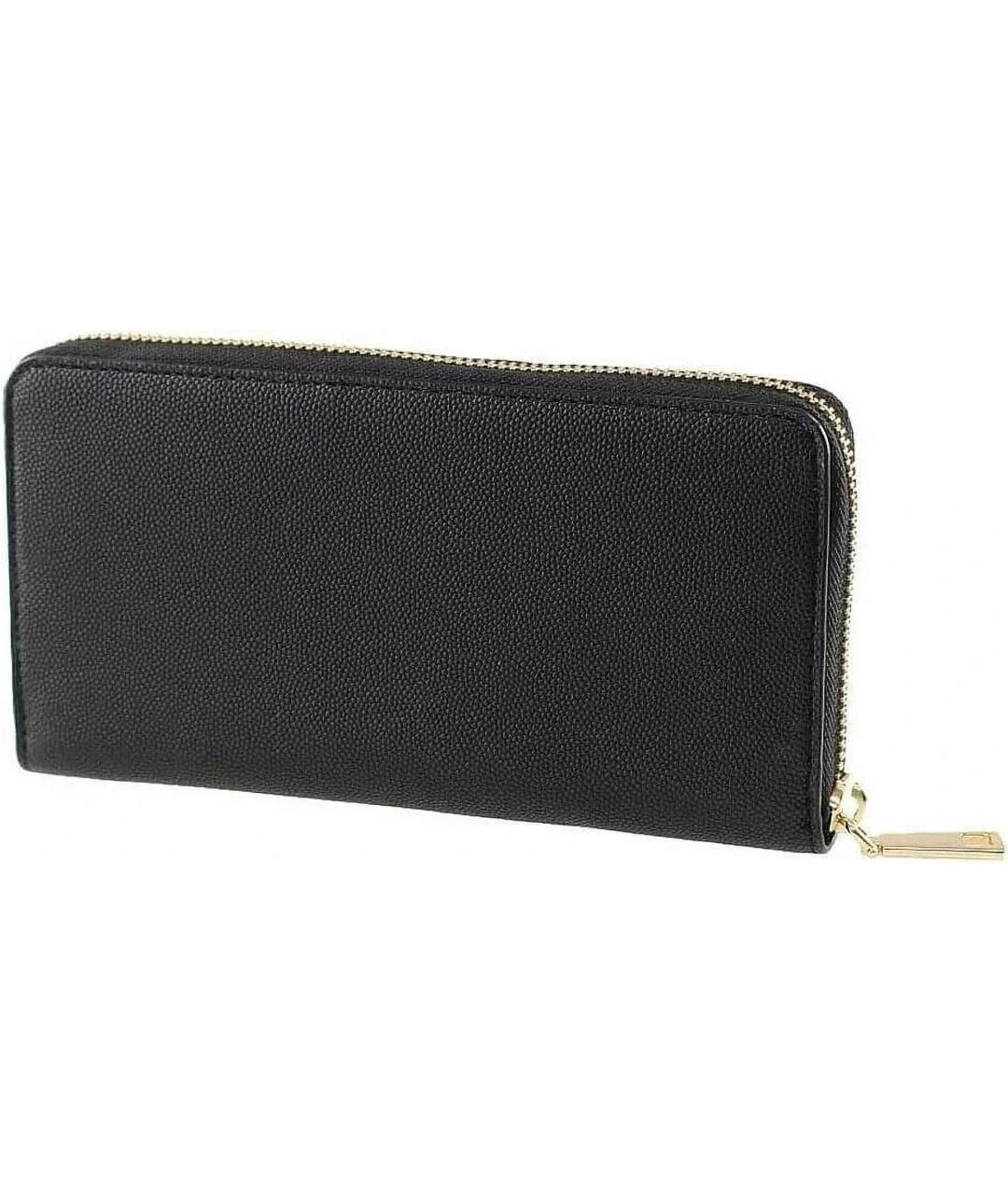 MARC JACOBS Черный кожаный кошелек, фото 1