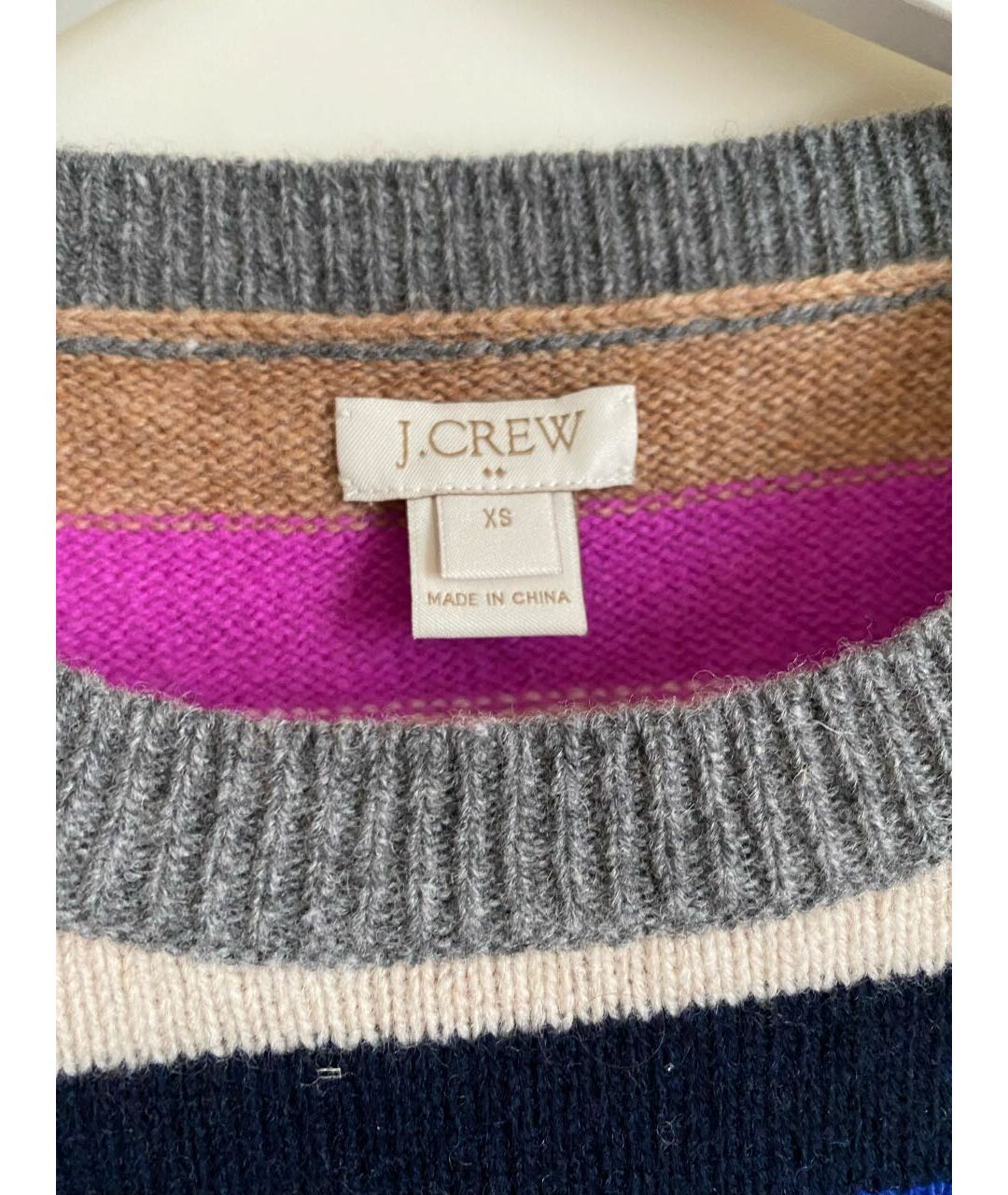 J.CREW Мульти шерстяной джемпер / свитер, фото 3