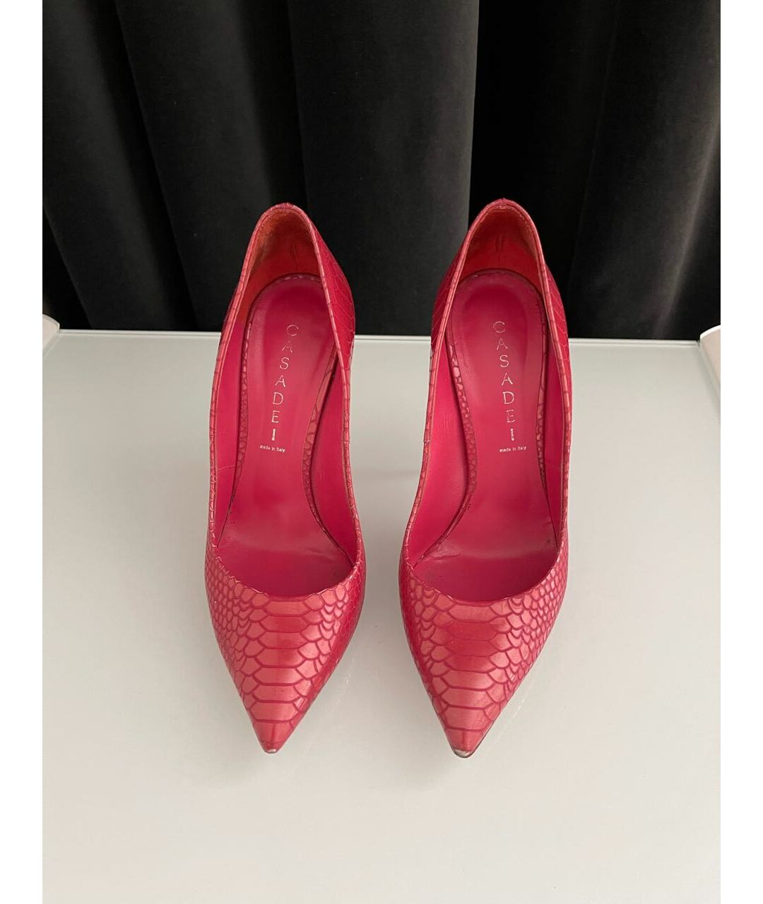 CASADEI Розовые кожаные туфли, фото 2