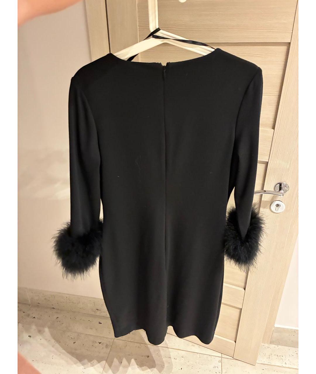 CALVIN KLEIN Черное коктейльное платье, фото 2