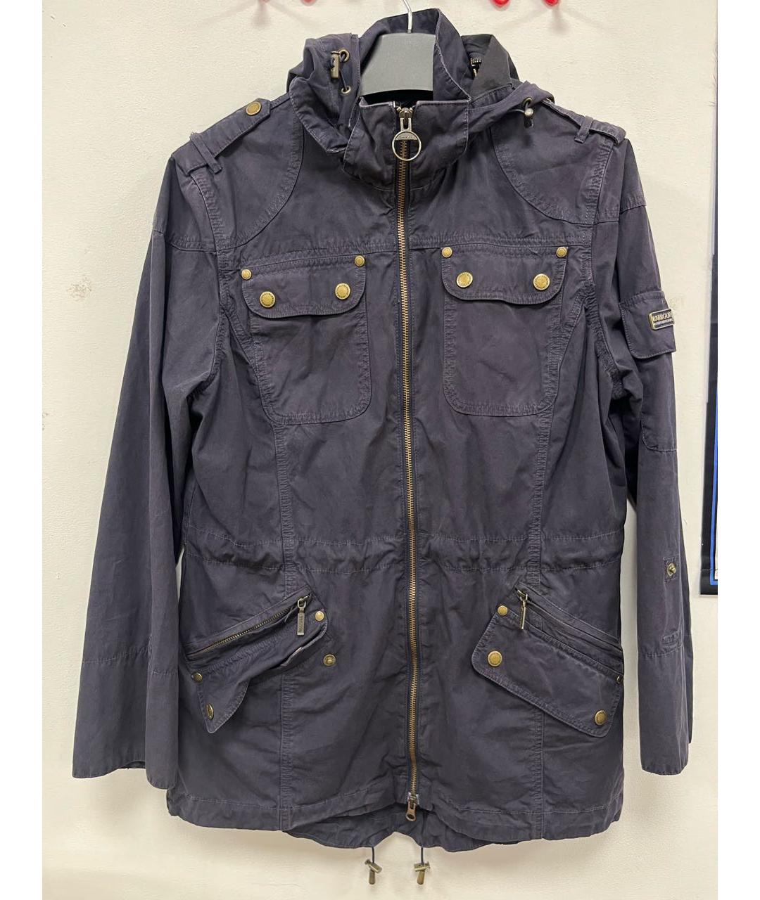 BARBOUR Синяя хлопковая куртка, фото 9