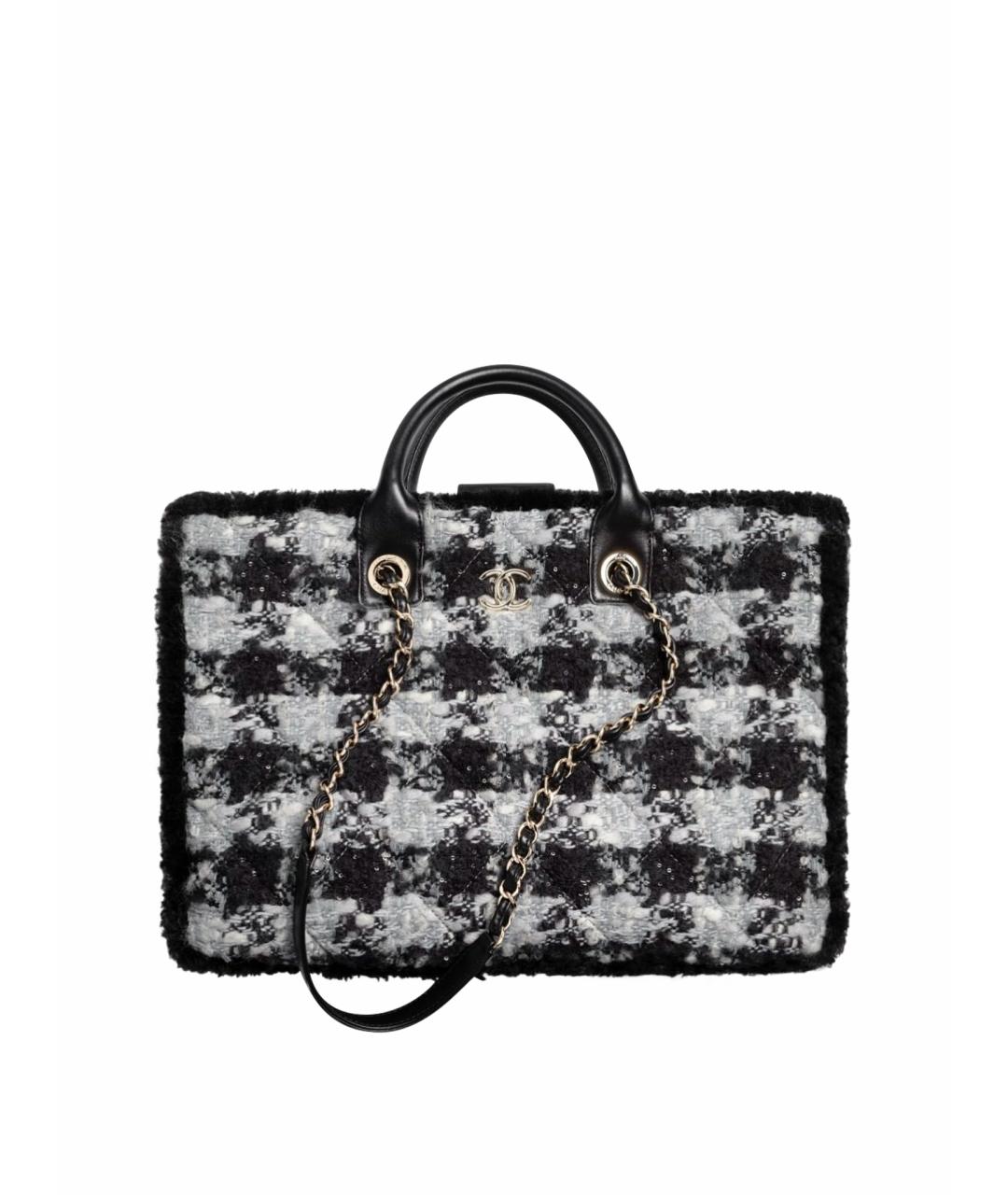 CHANEL Мульти шерстяная сумка тоут, фото 1