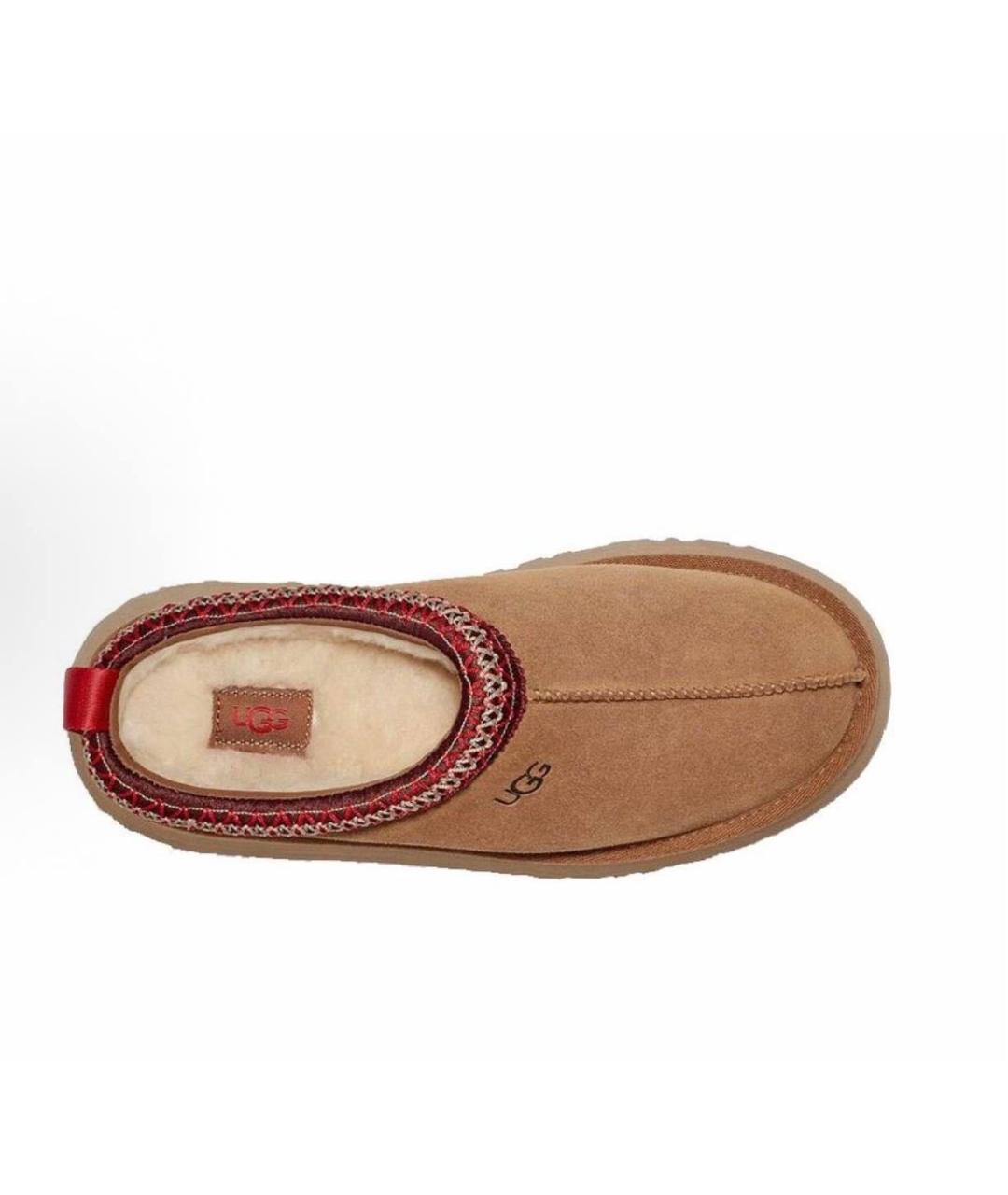 UGG AUSTRALIA Коричневые замшевые сабо, фото 3