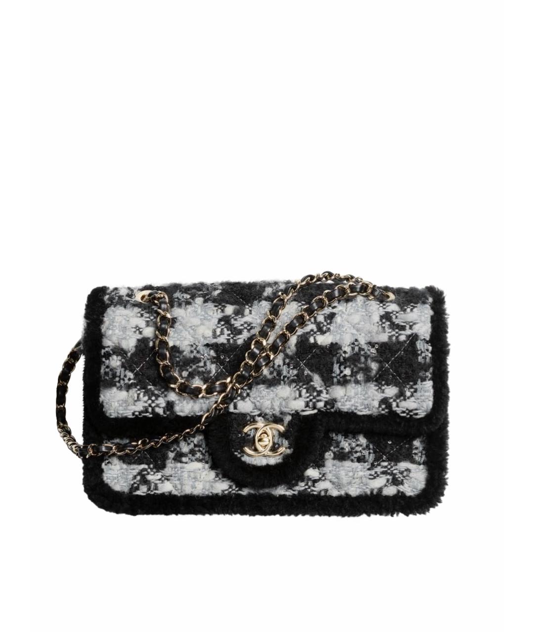 CHANEL Мульти шерстяная сумка через плечо, фото 1
