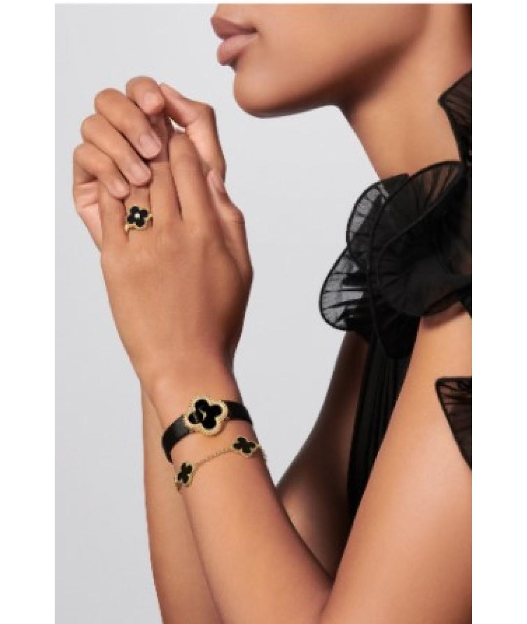 VAN CLEEF & ARPELS Черный браслет из желтого золота, фото 3
