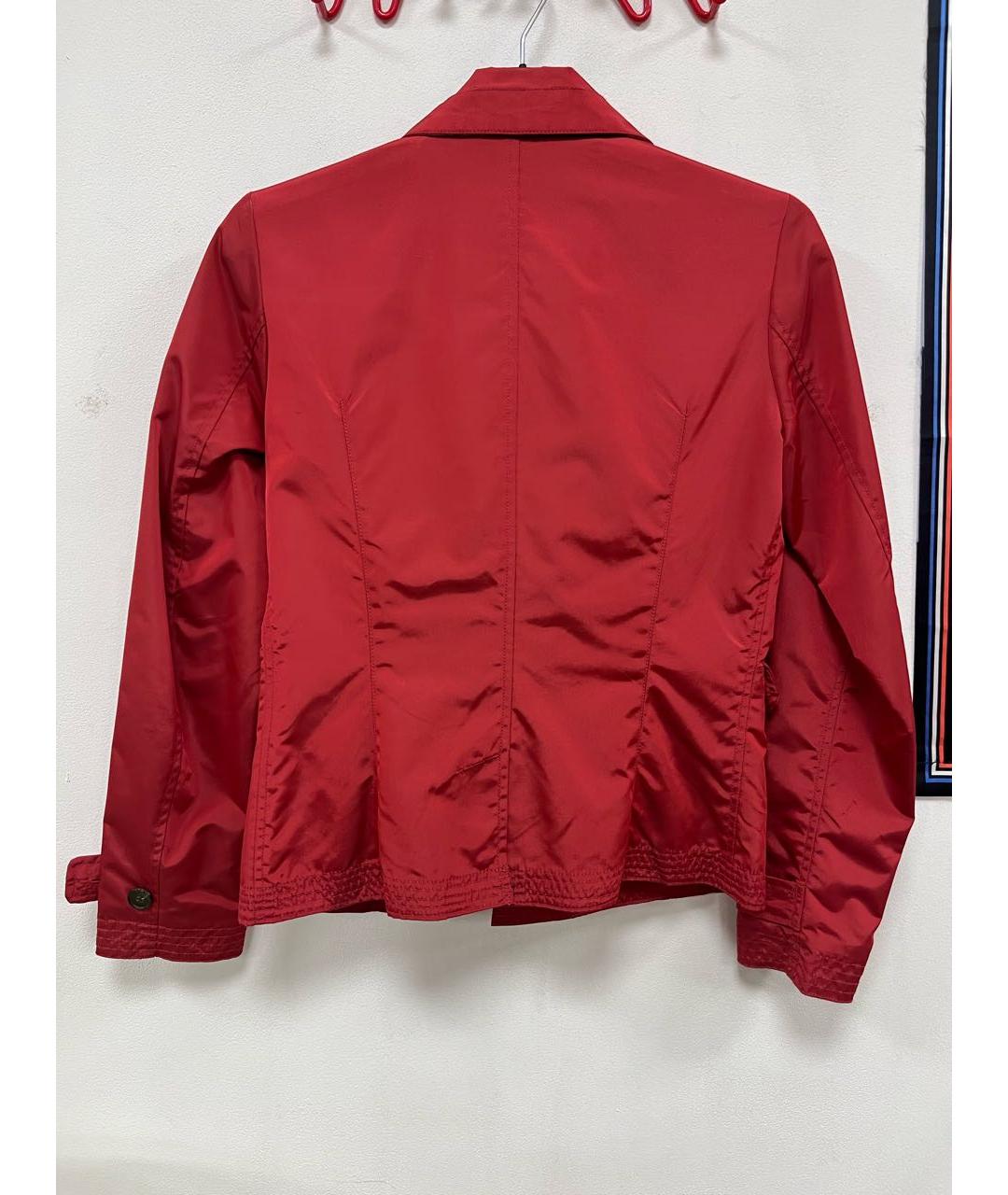 WOOLRICH Бордовая полиэстеровая куртка, фото 2
